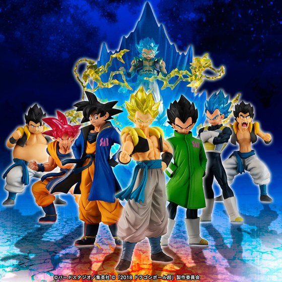 Bộ 8 figure Goku x Vegeta